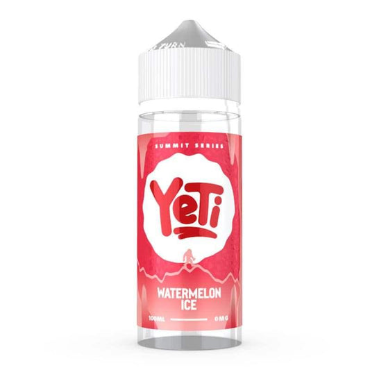 WATERMELON ICE 100ML SHORT FILL E-LIQUID BY YETI SUMMIT SERIES - VapePure